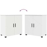 vidaXL Kupaonski ormar Bijelo 61 x 35 x 64 cm Konstruirano drvo | shoptok.hr