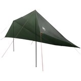 vidaXL Senčnik za vozila s streho Vojaško zelena 518 x 580 x 215 cm, (5000309577) | Shoptok.si