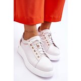 FILIPCZYK Women's Leather Platform Sports Shoes White Caressa Cijene