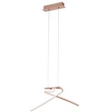 Eglo palozza visilica/2, led, 2x11w, roze zlato | shoptok.hr