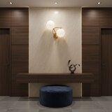 Toolight Zidni svijećnjak LED G132-2W Gold | shoptok.hr