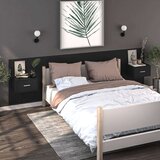  Stenska nočna omarica črna, (20730249) | Shoptok.si