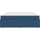  Konstrukcija postelje Modra 200 x 200 cm blago | Shoptok.si