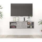  Zidna polica boja betona 102 x 30 x 29 cm konstruirano drvo | shoptok.hr