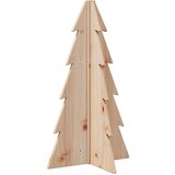 vidaXL Drveno ukrasno božićno drvce 69,5 cm od masivne borovine | shoptok.hr