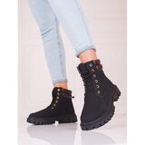 SHELOVET Black women's trappers Shelovet Cijene