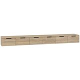  Zidni ormarići 2 kom boja hrasta 102x30x20 cm konstruirano drvo | Eponuda.ba