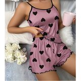 IZMAEL Kratke ženske pidžame HE-30573 - Ružova / L | shoptok.hr