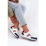 EVENTO Leather Women's Sports Shoes White Navy Lorvessa | shoptok.hr