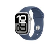 Apple Watch Series 10 42 mm Silver Denim Band M/L, (21454890) | Shoptok.si