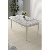 Hanah home Trpezarijski sto Nil, 110x76x71 cm, Bijeli Cijene