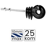Kerbl Izolator za elektricnog pastira sa M6 navojem i maticama 80 mm 25/1 Cene