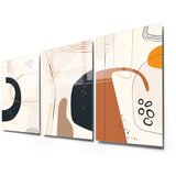 WALLXPERT dekorativna slika od kaljenog stakla (3 komada)1991 30 x 45 | ePonuda.com
