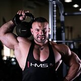  Knv 4 kg kettlebell od lijevanog željeza hms (crni) | shoptok.hr