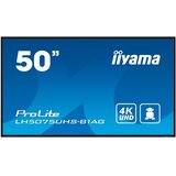 Iiyama lfd lh5075uhs-b1ag 50" 4k uhd va 3840 x 2160 @60hz 500 cd/m ( LH5075UHS-B1AG ) | ePonuda.com