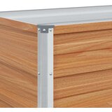  Vrtna visoka greda Svetlo rjava 100 x 40 x 77 cm, (5000287782) | Shoptok.si