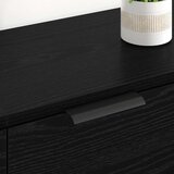  Komode 2 pcs Crni hrast 60 x 30 x 70 cm Konstruirano drvo | shoptok.hr