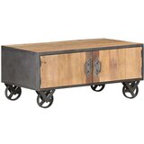  Klubska mizica 90x50x39 cm trden predelan les | Shoptok.si