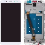 AVIZAR Celoten blok LCD zaslon na dotik z vgrajenim ohišjem str. Huawei Mate 10 Lite - bel, (20886306) Cene
