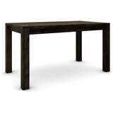  Hrastov stol 140 x 80 cm, crni sa srebrnim efektom Cijene