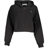 Calvin Klein WOMEN&#39;S BLACK ZIP SWEATSHIRT Cijene
