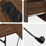 vidaXL Stol s ladicama s pohranom 182 x 101 x 87.5 cm Konstruirano drvo | shoptok.hr