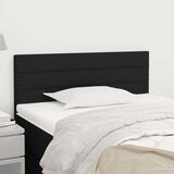  Uzglavlje crno 90x5x78/88 cm od tkanine Cijene