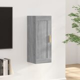 vidaXL Stenska omarica siva sonoma 35x34x90 cm konstruiran les | Shoptok.si