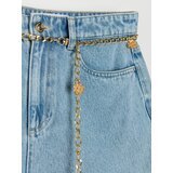 Sinsay Traper kratke hlače super high waist s ukrasnim lančićem | shoptok.hr