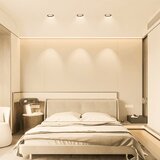  Aigostar-set 3x LED kupatilska ugradna svetla 4,8W/230V 3000K IP65 crna | Eponuda.com
