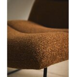 Kave Home Fotelj iz šenilje v barvi terakote Asen – | Shoptok.si
