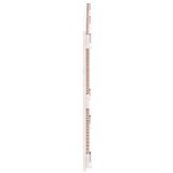 Zidno uzglavlje bijelo 159,5x3x60 cm od masivne borovine | shoptok.hr