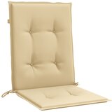  Jastuci za stolice 2 kom prošarano bež 100x50x4 cm od tkanine | shoptok.hr