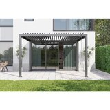 Gardenson Pergola E-core, Antracit, Osvetlitev, 3x4m | Shoptok.si