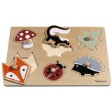 Kindsgut Drvena reljefna puzzle (broj komada 6 kom) Forest – | shoptok.hr