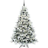  Umjetno božićno drvce s stalakom Bijelo 210 cm PE i PVC | shoptok.hr