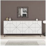 Hanah home Dune 183 Komoda, bijelo-crna | Eponuda.ba