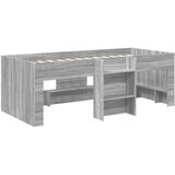  Kreveta za visoko spavanje djece 2 pcs Siva Sonoma - Siva Sonoma 100 x 200 cm | shoptok.hr