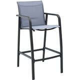 Maison Chic Vrtni barski stoli - Stol za vrt 2 kosa siv tekstil JS235, (21878349) Cene