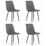  Stolica TURIN od tamnosivog baršuna x 4 | shoptok.hr