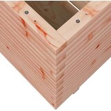  Vrtno cvetlično korito 70x70x72,5 cm trden les douglas | Shoptok.si