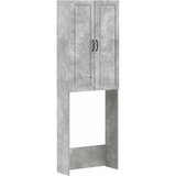  Kabinetska WC UTRECHT Betonska siva 66 x 25,5 x 190 cm | shoptok.hr