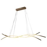  LED prigušiva viseći luster na sajli LED/80W/230V 3000-6500K + daljinski upravljač | Eponuda.com