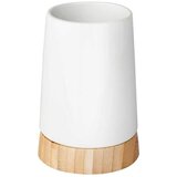 Wenko Bel keramičen komplet pripomočkov za kopalnico Bamboo – | Shoptok.si