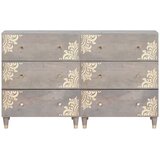  Kreveta s ladicama 2 pcs Siva 60 x 33 x 75 cm Čvrsto drvo manga | shoptok.hr