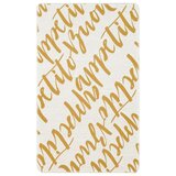 Conceptum Hypnose Arn 02 - White, Yellow WhiteYellow Carpet (75 x 180) Cene