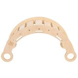 MeowBaby Ljuljačka od ružičastog/prirodnog borovog drva 39x75x38 cm Montessori - | shoptok.hr