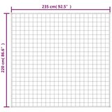  Teška deka svijetla krem 220x235 cm 11 kg od tkanine | shoptok.hr