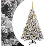  Umjetno božićno drvce s kuglicama 120 cm 150 LED lampica | shoptok.hr