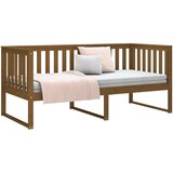  Dnevna postelja medeno rjava 100x200 cm trdna borovina, (20724466) | Shoptok.si